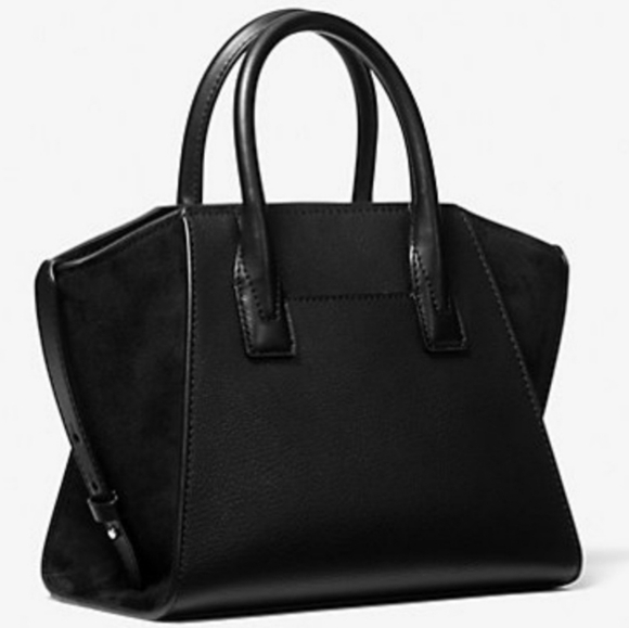 Michael Kors Black Avril Leather Satchet ⚫️ - Picture 4 of 10